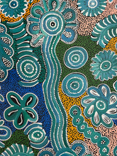 Load image into Gallery viewer, &quot;Bush Flowers&quot; Bernadine Johnson Kemarre 60cm x 60cm
