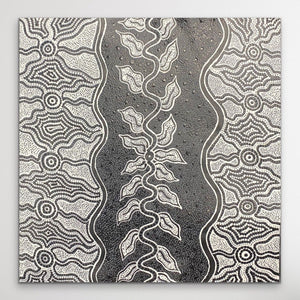 "Snake Vine Dreaming" Vivienne Nakamarra Kelly 59cm x 61cm