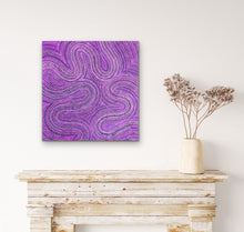 Load image into Gallery viewer, &quot;Sand Dunes (Tali)&quot; Gwenda Turner Nungurrayi 61cm x 58cm
