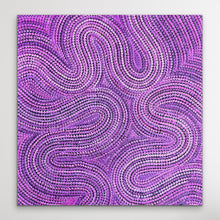 Load image into Gallery viewer, &quot;Sand Dunes (Tali)&quot; Gwenda Turner Nungurrayi 61cm x 58cm
