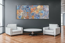 Load image into Gallery viewer, &quot;My Country (Utopia)&quot; Janet Golder Kngwarreye 201cm x 88cm
