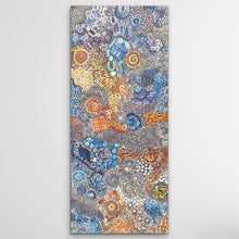 Load image into Gallery viewer, &quot;My Country (Utopia)&quot; Janet Golder Kngwarreye 201cm x 88cm

