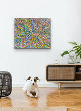 Load image into Gallery viewer, &quot;Medicine Leaves&quot;  Rosemary Pitjara 95cm x 107cm
