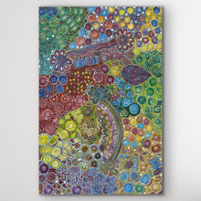 Load image into Gallery viewer, &quot;Bush Flowers&quot; Bernadine Johnson Kemarre 180cm x 121cm
