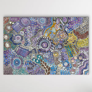 "My Country (Utopia)" Janet Golder Kngwarreye 112cm x 77cm