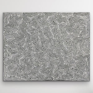 "Tingari" George Hairbrush Tjungurrayi 180cm x 143cm