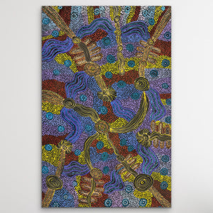 "Pukara" (Umatji Tjitayi) Susan Tjitayi 144cm x 94cm