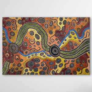 "Minyma Malilu" Marita Baker 171cm x 116cm