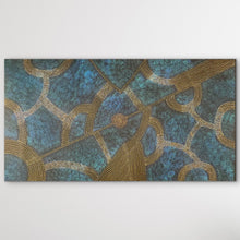 Load image into Gallery viewer, &quot;Bush Plum&quot; Roseanne Morton 197cm x 105cm
