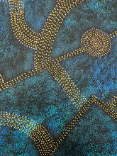 Load image into Gallery viewer, &quot;Bush Plum&quot; Roseanne Morton 197cm x 105cm
