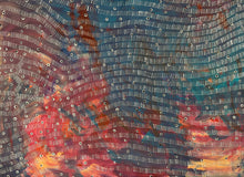 Load image into Gallery viewer, &quot;Fire Dreaming&quot; Maureen Nampijinpa Hudson 120cm x 88cm
