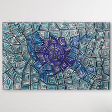 Load image into Gallery viewer, &quot;Waterholes&quot; Maureen Nampijinpa Hudson 141cm x 90cm
