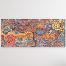 Load image into Gallery viewer, &quot;Piltati Tjukurpa&quot; Rhoda Tjitayi 200cm x 88cm
