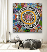 Load image into Gallery viewer, &quot;Women&#39;s Body Paint&quot; Debra Nangala McDonald 150cm x 152cm
