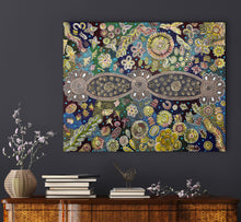 Load image into Gallery viewer, &quot;Bush Flowers&quot; Bernadine Johnson Kemarre 119cm x 95cm
