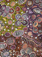 Load image into Gallery viewer, &quot;My Country&quot; Rochelle Bird Mbitjana 199cm x 125cm
