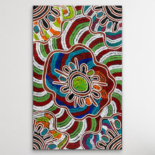 Load image into Gallery viewer, &quot;Women Collecting Bush Tomato&quot; Barbara Pananka  86cm x 140cm
