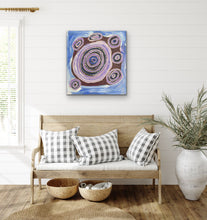 Load image into Gallery viewer, &quot;Seven Sisters Dreaming (Kungkarangkalpa Tjukurpa)&quot; Tanya Brady 76cm x 70cm
