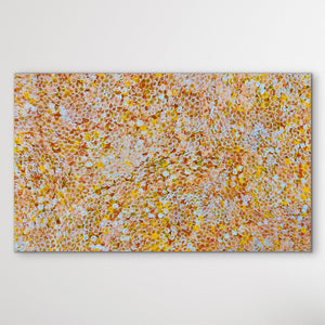 "Bush Plums" Bessie Pitjara 153cm x 94cm