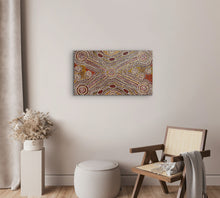 Load image into Gallery viewer, &quot;Ngapari&quot; Philomena Caroll 55cm x 92cm

