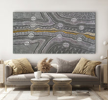 Load image into Gallery viewer, &quot;My Country&quot; Delvine Pitjara 212cm x 105cm
