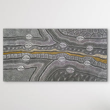 Load image into Gallery viewer, &quot;My Country&quot; Delvine Pitjara 212cm x 105cm
