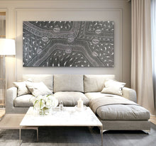 Load image into Gallery viewer, &quot;My Country&quot; Delvine Pitjara 212cm x 106cm
