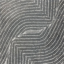 Load image into Gallery viewer, "Bush Onion" by Tansy Martin - detail view of Aboriginal painting, 60cm x 60cm
