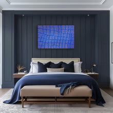 Load image into Gallery viewer, Thomas Tjapaltjarri with original painting "Tingari" - Aboriginal artist
