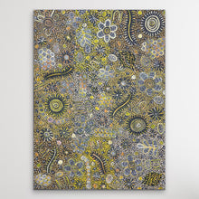 Load image into Gallery viewer, &quot;My Country&quot; Rochelle Bird Mbitjana 94cm x 126cm
