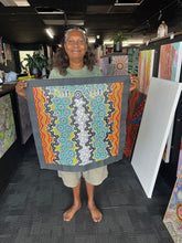 Load image into Gallery viewer, "Mina Mina Country" Vivienne Nakamarra Kelly 59cm x 62cm
