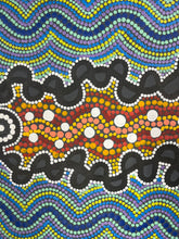Load image into Gallery viewer, "Mina Mina Country" Vivienne Nakamarra Kelly 121cm x 40cm
