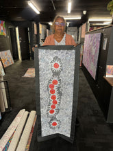 Load image into Gallery viewer, "Seven Sisters" Maureen Nampijinpa Hudson 120cm x 42cm
