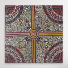 Load image into Gallery viewer, "My Country" Stephen Pitjara 95cm x 95cm
