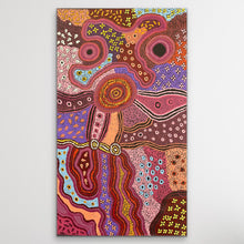 Load image into Gallery viewer, "Malilu" Kay Baker Tunkin 104cm x 60cm
