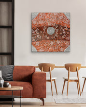 Load image into Gallery viewer, "My Country" Nancy Martin Napangarti 88cm x 86cm
