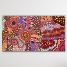 Load image into Gallery viewer, "Malilu" Kay Baker Tunkin 104cm x 60cm
