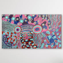 Load image into Gallery viewer, "Mamungari-Nya" original Aboriginal painting by Renae Nakamarra Nelson, 73cm x 43cm - authentic Indigenous Australian artwork
