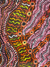 Load image into Gallery viewer, "Rainbow Serpent (Wanampi)" Debra Umala 120cm x 68cm
