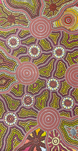Load image into Gallery viewer, "Country Landscape" Aboriginal art by Farron Furber Jampitjinpa - close-up detail, 149cm x 79cm
