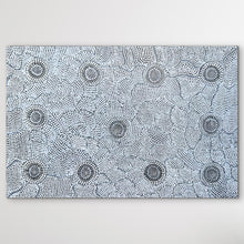 Load image into Gallery viewer, "Bush Onion" original Aboriginal painting by Nancy Martin Napangarti, 61cm x 91cm - authentic Indigenous Australian artwork
