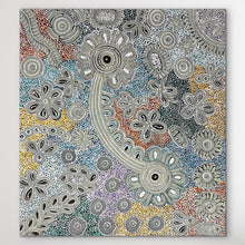 Load image into Gallery viewer, "Bush Flowers" Bernadine Johnson Kemarre 80cm x 72cm
