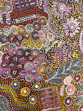 Load image into Gallery viewer, "Bush Yam Dreaming" Katrina Bird 122cm x 95cm
