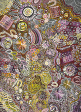 Load image into Gallery viewer, "Bush Yam Dreaming" Katrina Bird 122cm x 95cm
