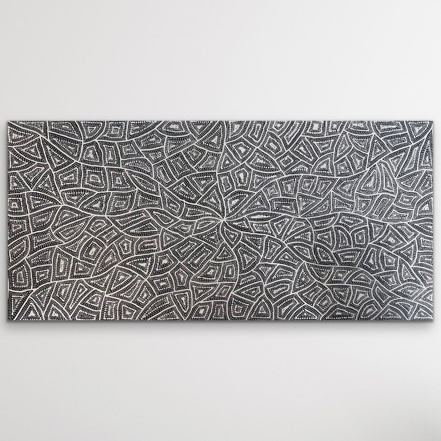 "Seed Dreaming" Marshall Jangala Robertson 197cm x 96cm