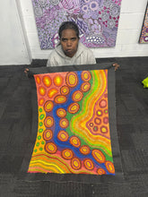 Load image into Gallery viewer, "Wanampi Tjukurpa (Piltati)" Megan Lyons 81cm x 58cm
