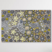 Load image into Gallery viewer, "My Country" Rochelle Bird Mbitjana 110cm x 60cm

