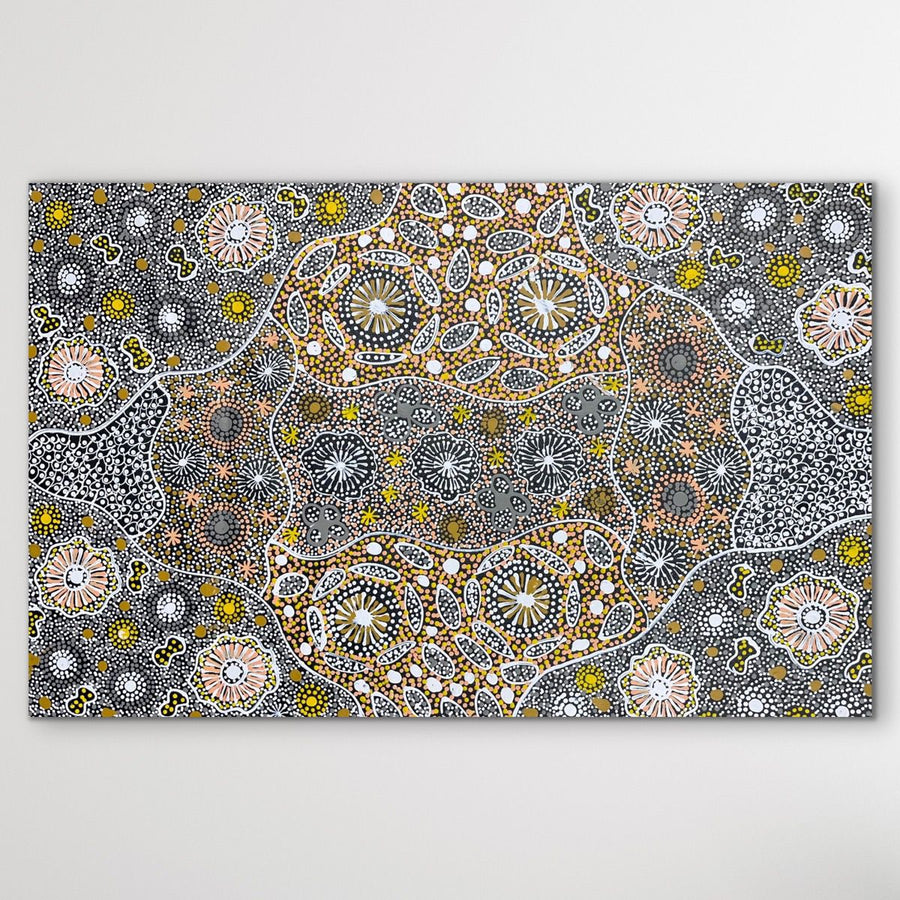 "My Country" Rochelle Bird Mbitjana 60cm x 92cm