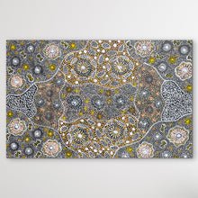 Load image into Gallery viewer, "My Country" Rochelle Bird Mbitjana 60cm x 92cm

