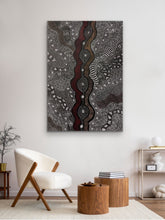 Load image into Gallery viewer, "My Country" Rayleen Pula Price 141cm x 97cm
